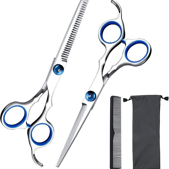 Other - Hair Cutting Scissors Shears Set, Professional Home Haircutting Scissors Thinnin